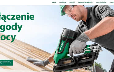 Nowa strona internetowa HiKOKI Power Tools