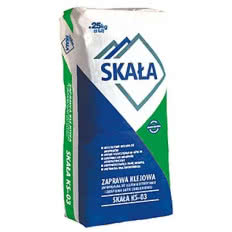 SKAŁA KS - zaprawa klejowa uniwersalna do klejenia styropianu