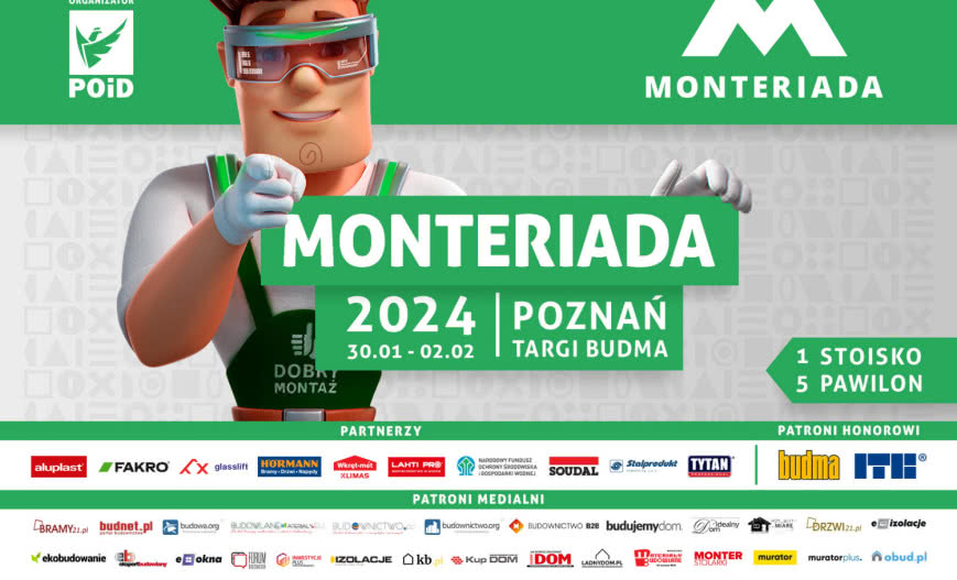 MONTERIADA 2024 na targach BUDMA. Co zobaczymy podczas wydarzenia? 