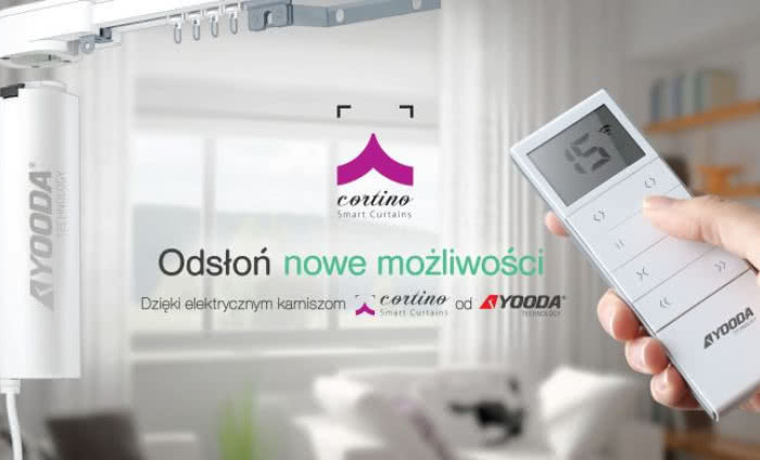 Nowy system do automatyzacji firan i zasłon